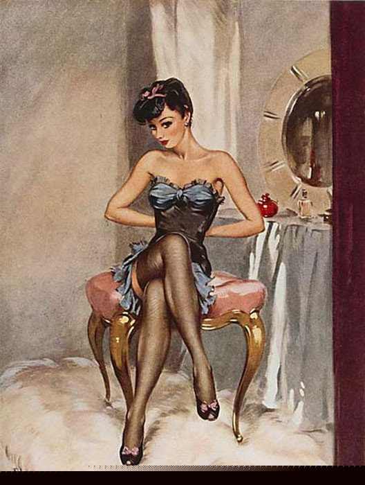 David Wright oil painting